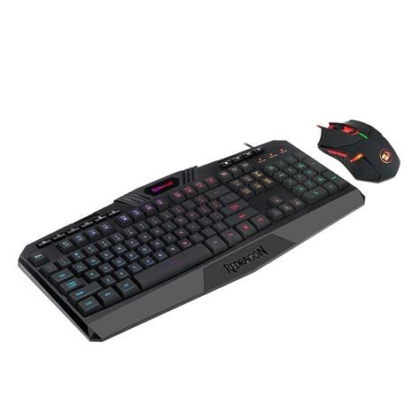 Redragon Rd S101 3 Wired Black Gaming Keyboard And Mouse Combo Wootware