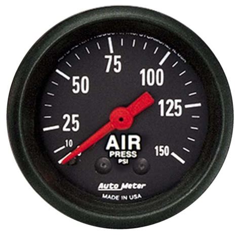 Autometer 2620 Z Series Mechanical Air Press Gauge2 116 Inch
