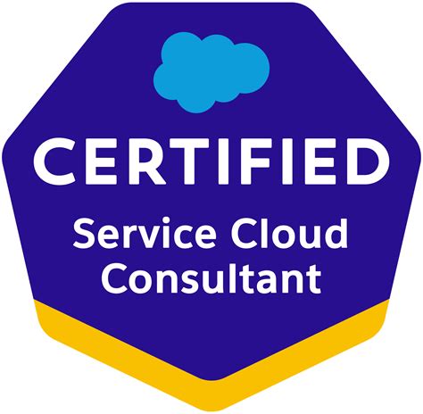 Certification Logo Certified Service Cloud Consultant · Nebula Consulting