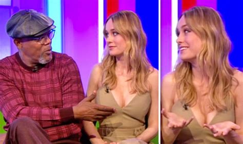 The One Show Viewers Slam Brie Larson As She Dons Boob Baring Outfit
