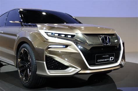 Shanghai 2015 Honda Concept D Previews New Suv Image 332664