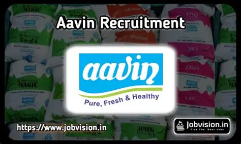 Aavin Milk Recruitment Vacancies For Je And Technician Posts