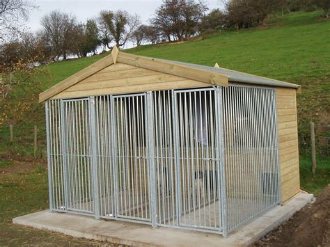 What is a dog kennel run. Dog Run & Kennel with Railings - Denbigh Timber Products