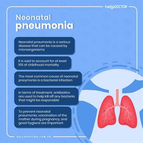 Ano Ang Neonatal Pneumonia At Paano Ito Ginagamot