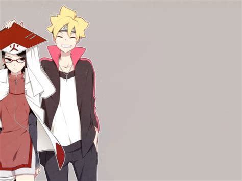 Boruto X Sarada 1280x720 Wallpaper