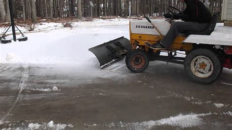 Gravely Plowing Snow Youtube