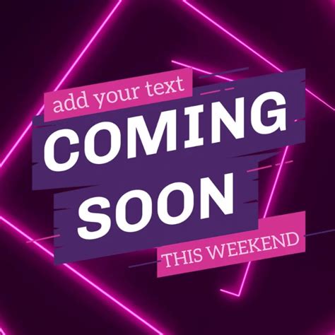 Copy of Coming soon flyer | PosterMyWall
