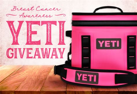 Her breast cancer awareness mugs are signed on the bottom by karan, along with the inscription believe. YETI Breast Cancer Awareness Month Flip Cooler Giveaway ...