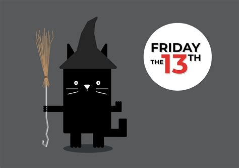 Happy Friday 13th Black Cat