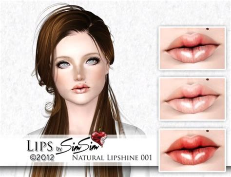 My Sims 3 Blog Natural Lip Shine By Sim Sim