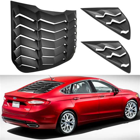 Rear And Side Window Louver Sun Shade Cover For 2013 2020 Ford Fusion