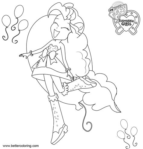 Then she said, i wish i had my pony counterpart's. My Little Pony Equestria Girls Coloring Pages Pinkie Pie ...