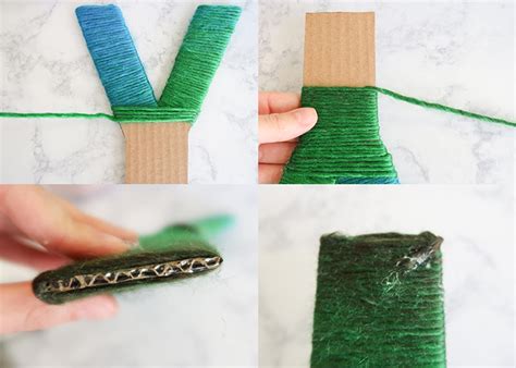 Yarn Wrapped Letters Project Woo Jr Kids Activities