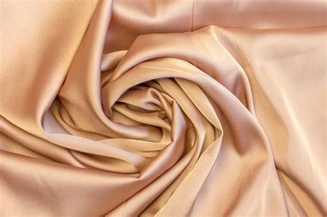 NUDE Silk Satin Fabric By The Yard 34 TAN Silk Lingerie Fabric Etsy