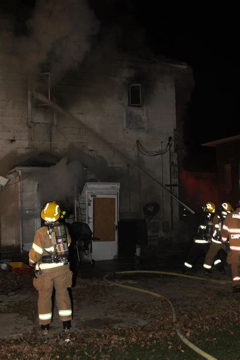(Update 7:30-a.m.) Fire at an Apartment Complex in Harlan displaces 12