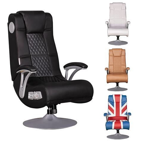 Glygatech Every Gamer Needs A Cool Gaming Chair Try The Finebuy Spencer Rocking Soundchair