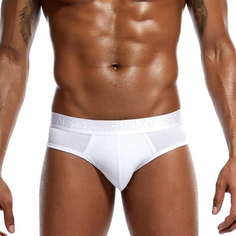 Sexy Men Underwear Briefs Modal Breathble Low Waist U Convex Pouch Underpants Cueca Calzoncillo