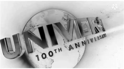 Universal Pictures 100th Anniversary Logo Intro Invert Grayscale High