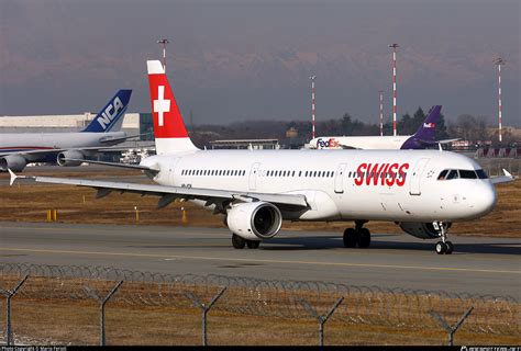 Hb Iok Swiss Airbus A321 111 Photo By Mario Ferioli Id 1075369