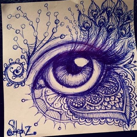 111 Insanely Creative Cool Things To Draw Today Cool Drawings Eye