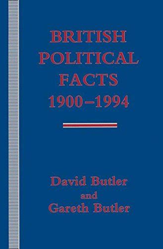 『british Political Facts 19001994』｜感想・レビュー 読書メーター