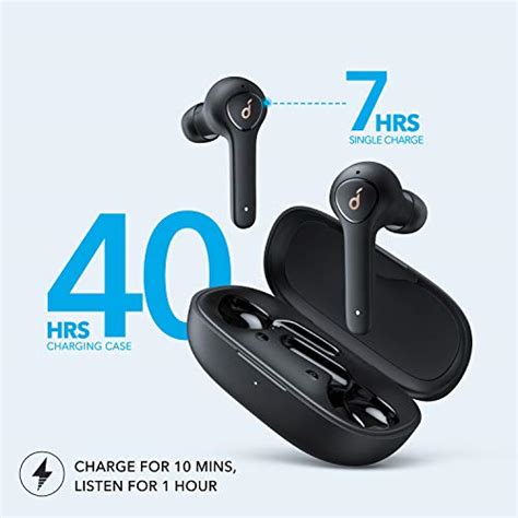 Anker soundcore life p2 true wireless earbuds with 4 microphones, cvc 8.0 noise reduction, graphene drivers for clear sound, usb c, 40h when you're in a rush and need power fast, simply charge for 10 minutes and get up to 1 hour of playtime. Anker Soundcore Life P2 True Wireless Earbuds with 4 ...