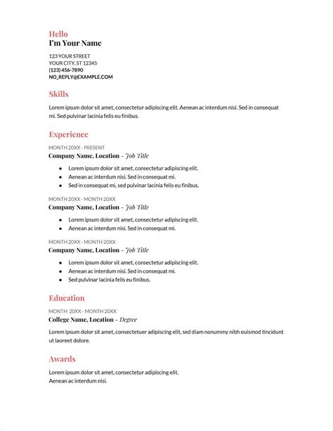 Switch between different blank resume templates with a single click? Simple Blank Resume Format Pdf : Free Simple Resume Format Pdf : Pdf resume examples are ...
