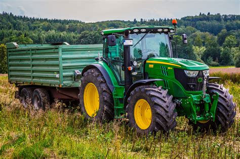 Farmer Tractor Royalty Free Stock Photo