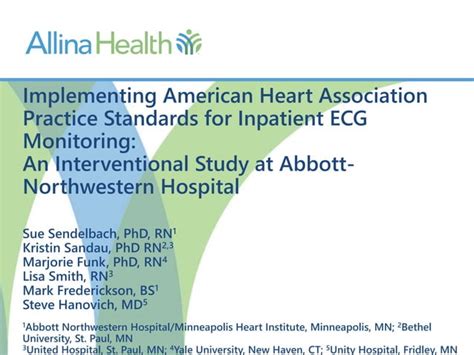 Implementing American Heart Association Practice Standards For