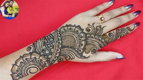 Western Shaded Arabic Mehndi Designs For Back Hand Video Dailymotion