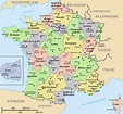 France Map Cities / France Map with Provinces, Cities, Rivers and Roads ...
