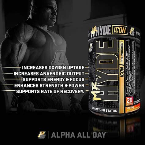 Prosupps Mrhyde Icon Was Formulated With One Goal In Mind To Be The Best Pre Workout