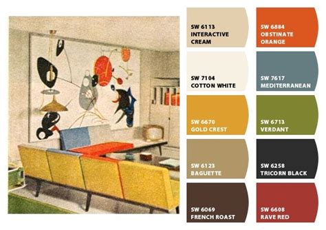 Colorsnap By Sherwin Williams Colorsnap By Kathy A Mid Century