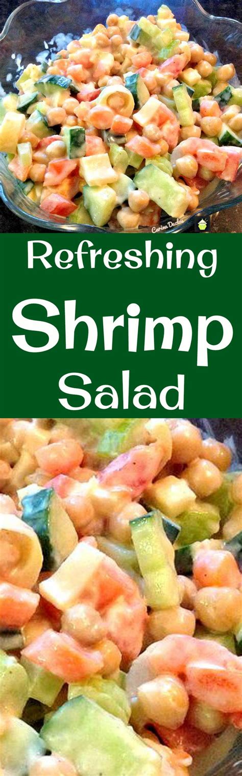Shrimp is incredibly versatile and they cook very quickly, making these. Refreshing Shrimp Salad is a lovely salad which you can make ahead. There's also a great ...