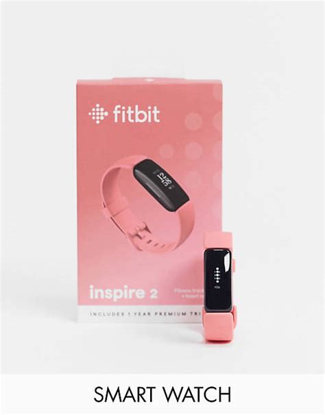 Fitbit Inspire 2 Smart Watch In Pink Asos