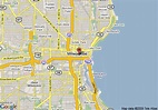 Map of Hampton Inn And Suites Milwaukee Downtown, Milwaukee