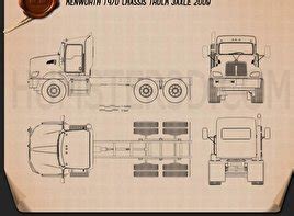 Ets 2euro truck simulator 2. Kenworth blueprint Download - Hum3D