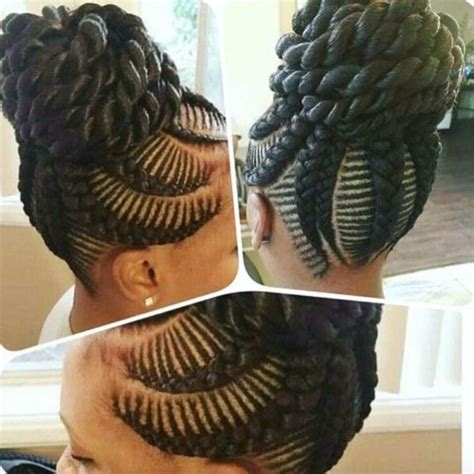 Start with a fishtail braid on the top of the head and then follow the lead to the back and then abruptly end the braid and secure it with a tie. Are Ghana Hair Braids Dangerous For Health?