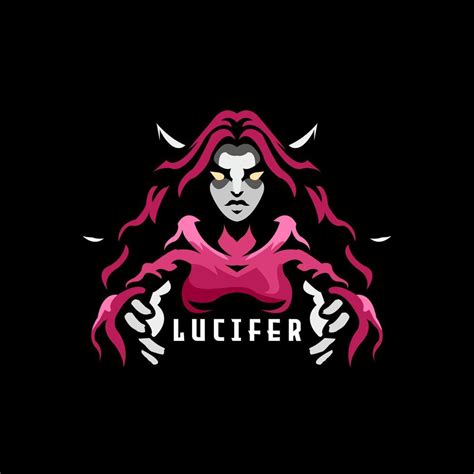 Lucifer Logo Mascot Colorful Design Vector Art At Vecteezy