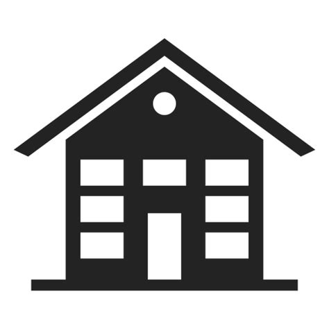 Three Storey House Black Icon Transparent Png And Svg Vector File
