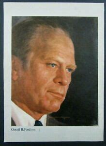 GERALD R FORD 38th US President 1974 1977 Full Page TIME Magazine