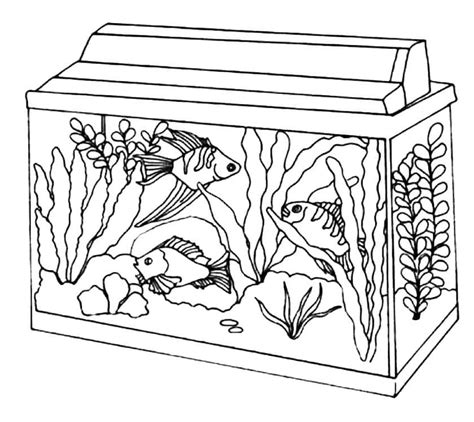 Aquarium Coloring Pages Free Printable Coloring Pages For Kids