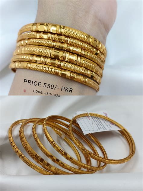 Gold Bangle Designs For Women 2023 Js Jewellery Store Pk