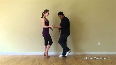 Basic Salsa Step On2 Timing For Beginners Short Version Youtube