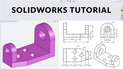 Solidworks Tutorial For Beginners Solidworks Drawing Tutorial