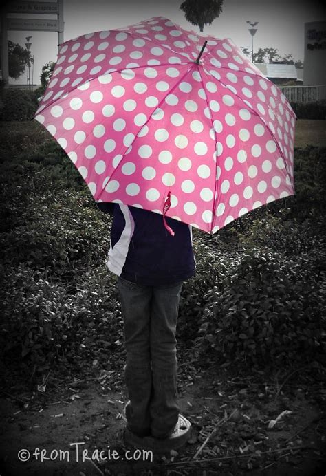 Polka Dot Umbrella Pink Polka Dots Pink Umbrella