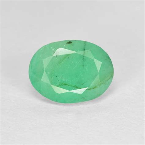 11ct Light Green Emerald Gem From Colombia