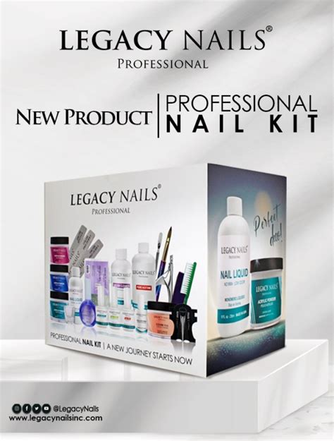 Professional Acrylic Nail Kit Legacy Nails Products