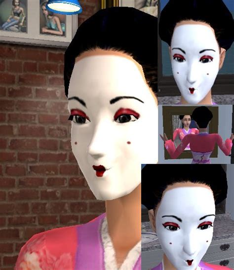 Mod The Sims Geisha Girl My First Attempt At Recolors