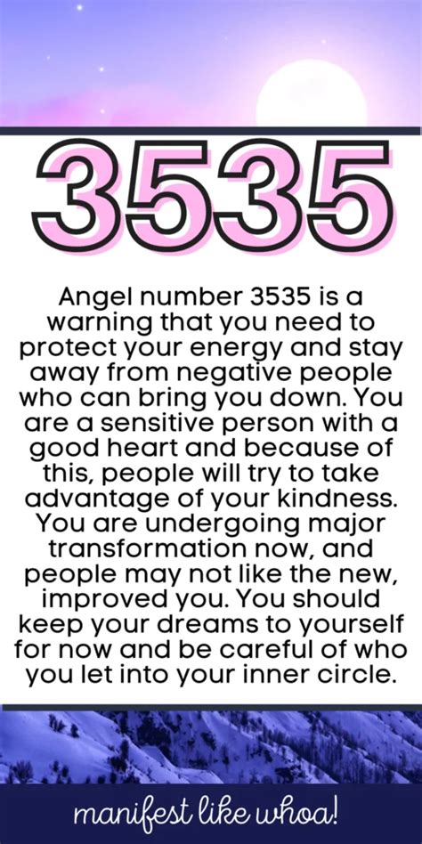 3535 Angel Number Meaning For Manifestation Manifest Like Whoa